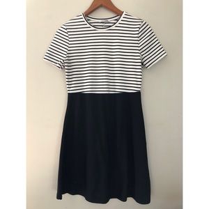 Zara Striped A-Line Dress